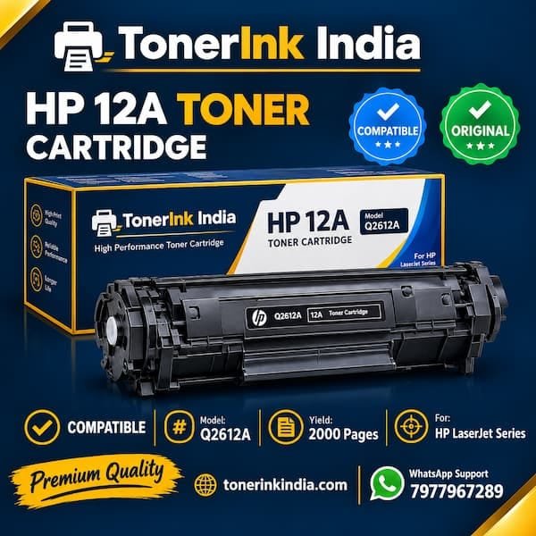 HP 12A Compatible Toner Cartridge