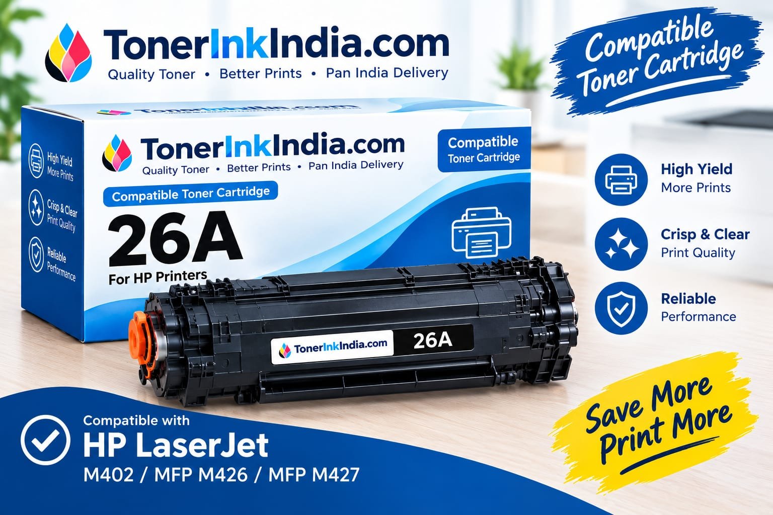 HP 26A Compatible Toner Cartridge