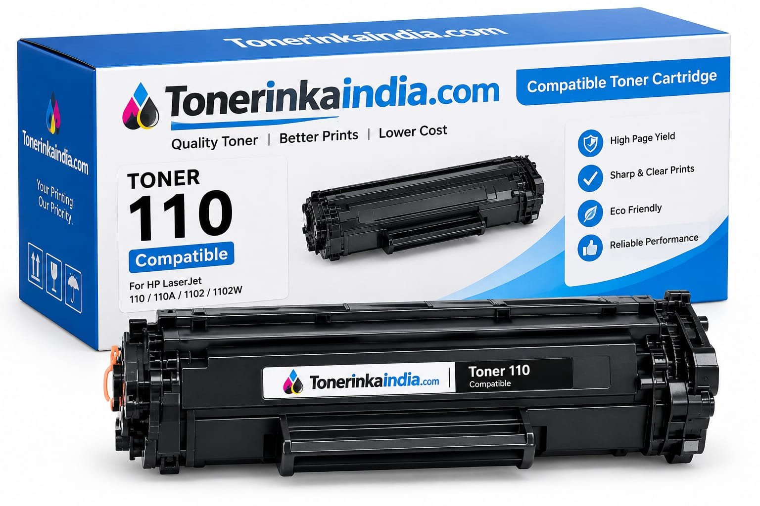 HP 110A Compatible Black Toner Cartridge